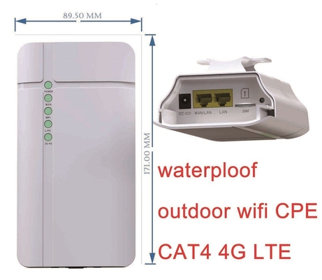 কেনা আইপি ক্যামেরার জন্য জলরোধী আউটডোর LTE আউটডোর CPE 150Mbps ওয়্যারলেস হটস্পট রাউটার online manufacture