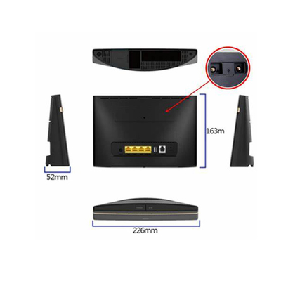 কেনা 300Mbp 4g Lte Cpe Wifi রাউটার Huawei আনলক করা B525S-65a অ্যান্টেনা সহ online manufacture