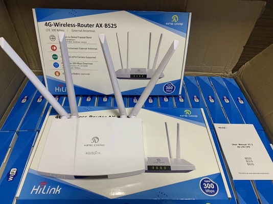 কেনা B525 ব্যাটারি 4 বাহ্যিক অ্যান্টেনা 300mbps আনলক করা 4G CPE WI-FI রাউটার online manufacture
