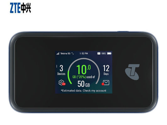 কেনা ZTE 5G ওয়াইফাই প্রো সক্ষম ডিভাইসের জন্য MU500 ব্যাটারি 2.4 ইঞ্চি রঙিন টাচ স্ক্রিন রাউটার 30 ডিভাইস পর্যন্ত online manufacture