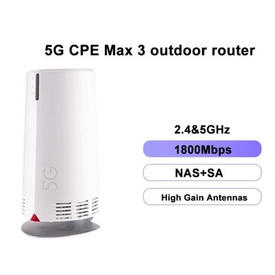 কেনা 5G CPE Max 3 Outdoor Outdoor Mesh Wireless Unlocked LTE 5G CPE Hotspot Router Wifi 6 Routers online manufacture
