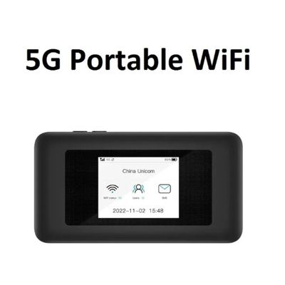 কেনা 5000mAh 5G Dual-Band Pocket Router WiFi 6 Hotspot with SIM Slots 72H Streaming for Travel & Remote Work online manufacture