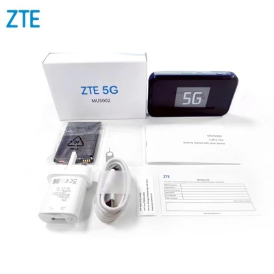 কেনা ZTE 5GHz WiFi রাউটার Mu5002 5G NSA SA 5G NR+LTE EN-DC-Sub 6G ওয়্যারলেস রাউটার online manufacture